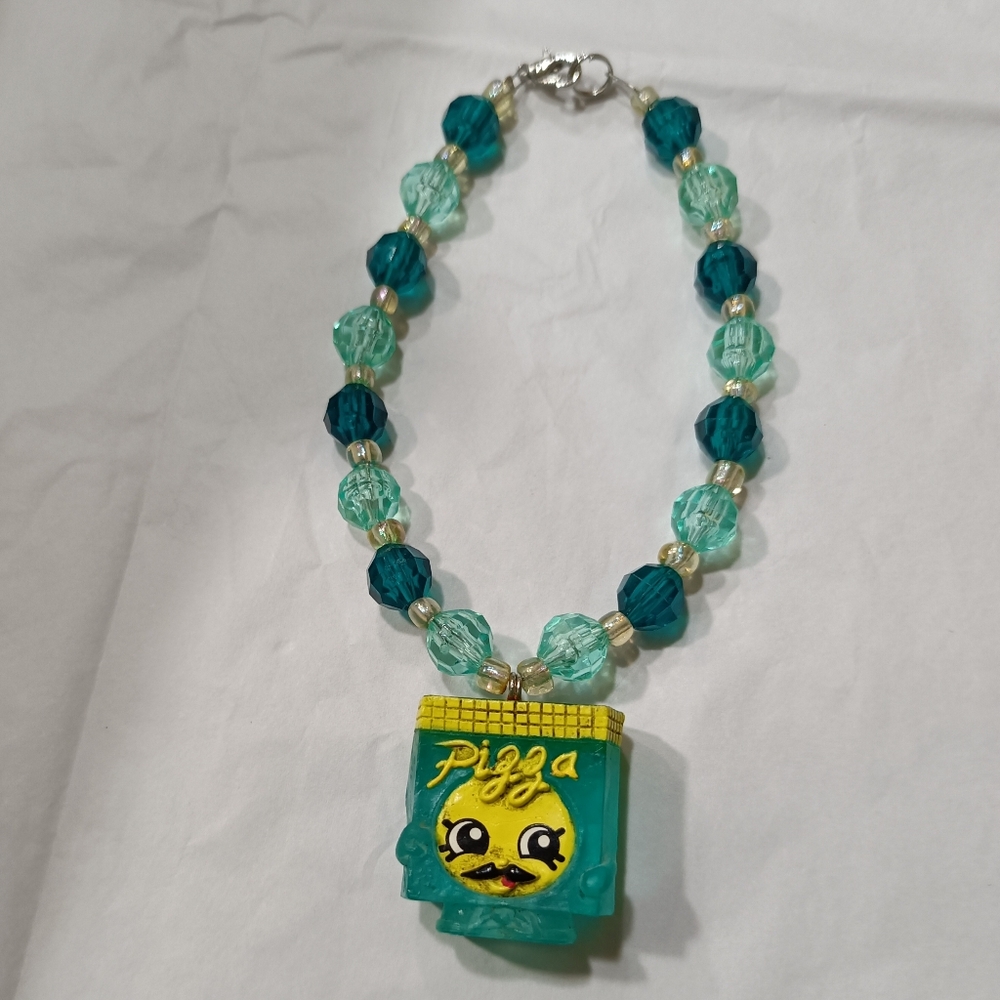 ʕ·ᴥ·ʔ NEW Shopkins Kids Bracelet. Handmade.
